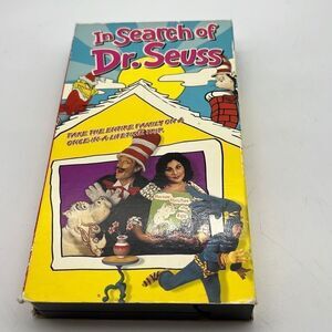 In‎ Search of Dr. Seuss 1994 VHS Geisel Robin Williams Christopher Lloyd Movie